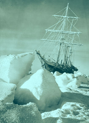 Shackleton ship-wreck